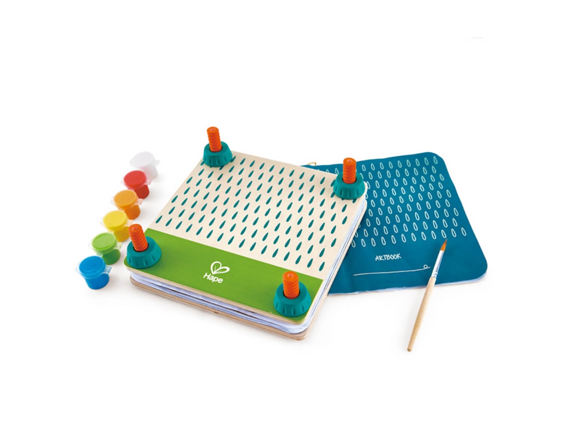 Brinquedo HAPE Kit Artístico Prensa Flores (4 Anos)