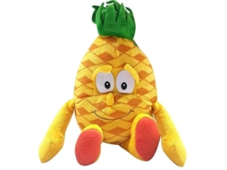 2026 1 Peluche de Fruta/vegetal Piña Lindo Regalo para Niños Material: Peluche de Algodón Pp 25 28cm