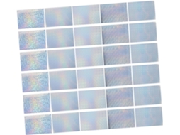 Ciieeo 30 Folhas Autocollants Holographiques Pet De Papier Autocollant Holographique Film Imprimable