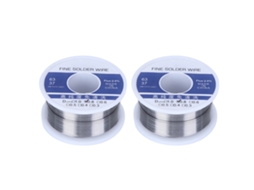 2pcs Fio De Solda 0.8mm Com Núcleo De Esterco De Estanho Para Soldagem Elétrica 100g