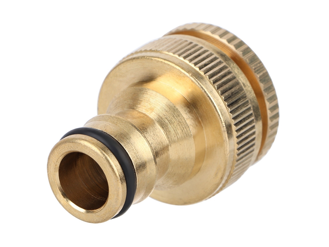 Conector Rápido De Mangueira De Latão 3/4 Adaptador De Tubo Para Jardim Residencial