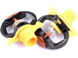 Aspersor de jardim com bico micro rotativo em formato borboleta 1/2 polegada | S/MARCA