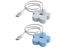 Mini Umidificador Para Plantas Criativo Flor Pequena Umidificador De Ar Portátil Para Viagem Alimentado Por Usb Máquina De Névoa Yizhood