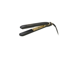 Piastra Para Cabelos Luxury Hairline Preto E Ouro Ferramenta De Estilização Profissional Elmot