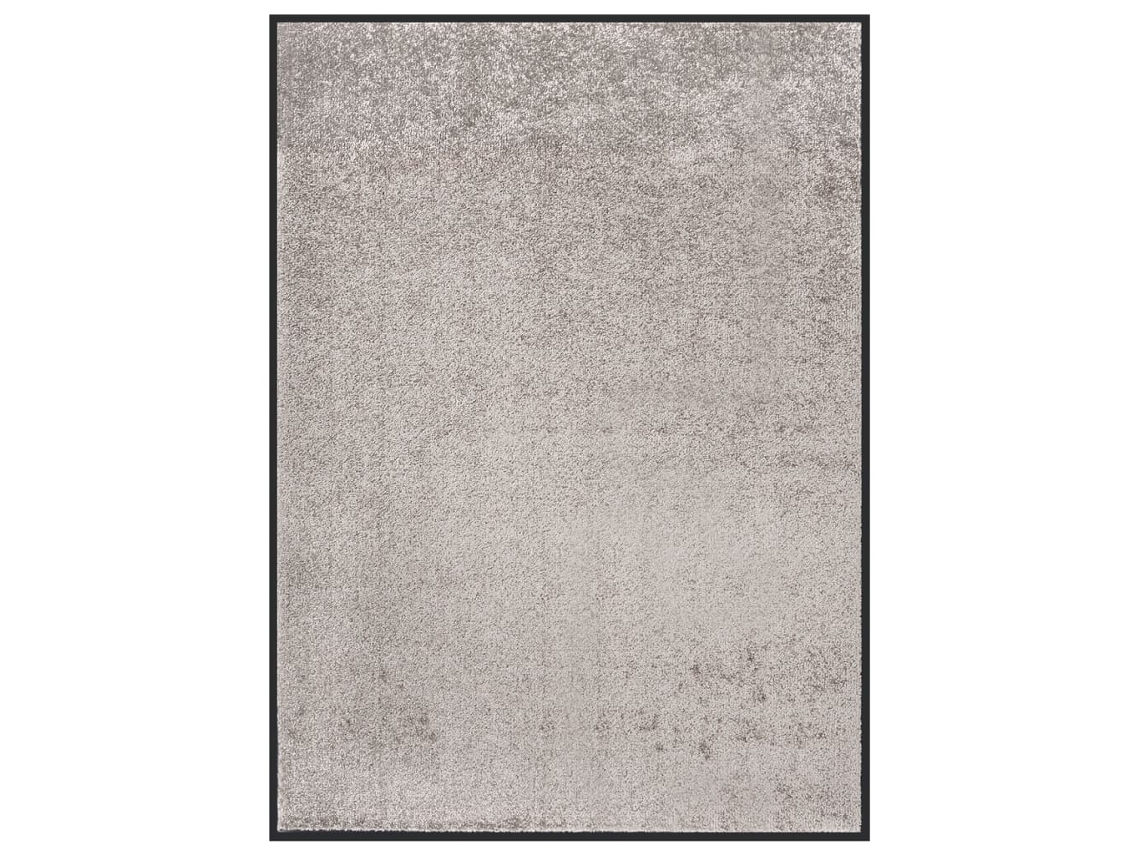 Vidaxl Tapete De Porta 60x80 Cm Cinzento