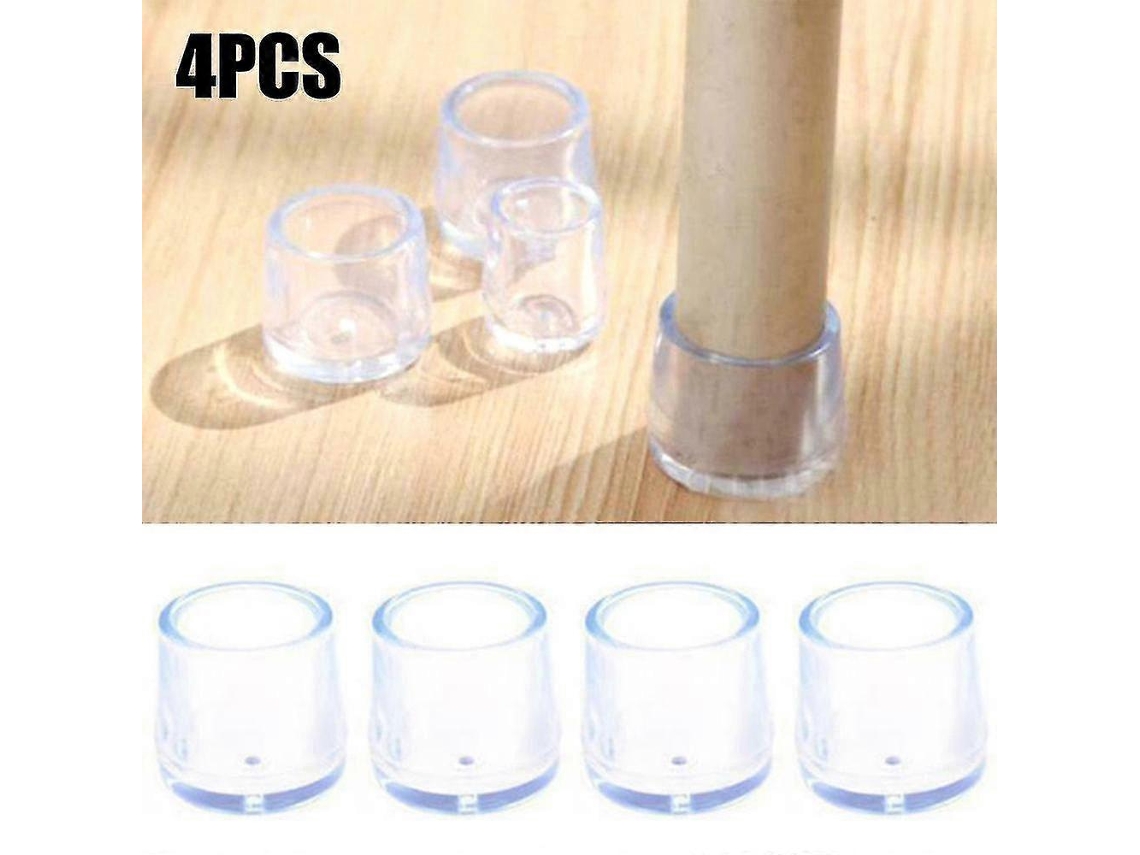 Protetores de Silicone para Pés Cadeiras e Mesas, Protetores de Piso, Conjunto de 4 Peças 16mm BRILVIBERA