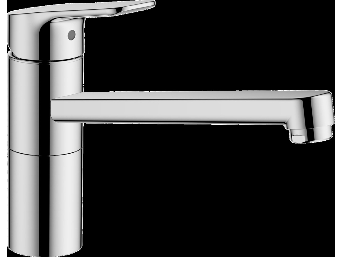 Torneira Misturadora de Cozinha HANSA Hansabasic 223 Mm de Projeção Independente Cromada 55482203