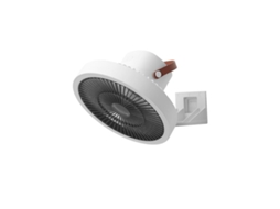 Ventilador De Parede Pequeno Doméstico Com Carregamento Multifuncional, Ventilador Portátil Oscilante Elétrico Lgl Slowmoose