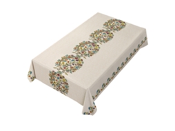 Toalha de Mesa de Plástico À Prova D'Água de Vinil Retrô Toalha de Mesa de Pvc À Prova D'Água para Jantares de Cozinha 100X160Cm