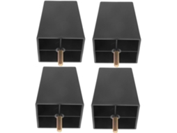 Popetpop Conjunto De 4-protetores Pés Para Sofá, Cadeira E Mesa Proteção Para Os Pés Dos Móveis Pisos