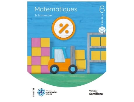 Livro Matemàtiques 6e.primaria. Construint Mons. Valencia 2023 Da Editorial Voramar De Desconocido (espanhol)