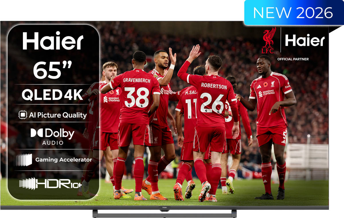 TV HAIER S80 H65S80GUX (QLED - 65'' - 165 cm - 4K Ultra HD - Smart TV)