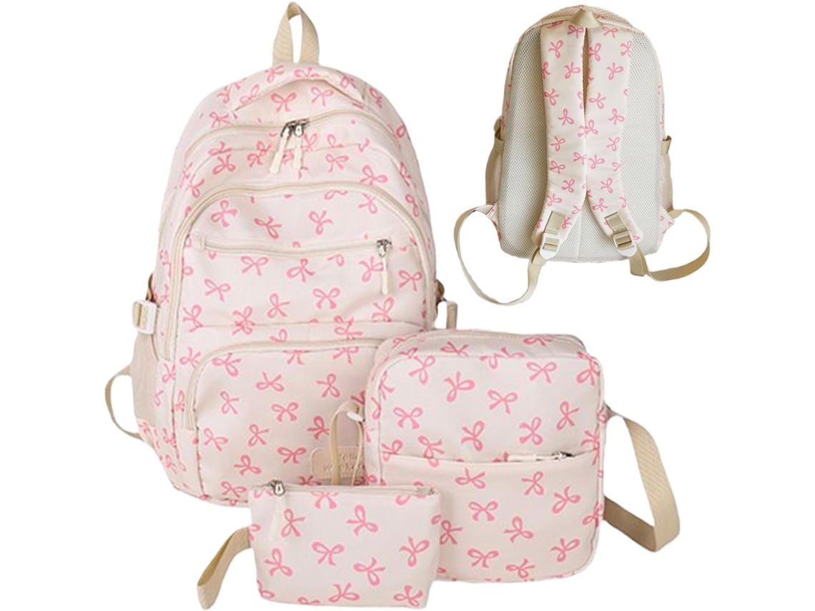 Mochila Feminina Com Laço Moderno