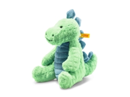Dinossauro De Pelúcia Steiff Spott Verde, 28 Cm Amigos Macios E Fofinhos
