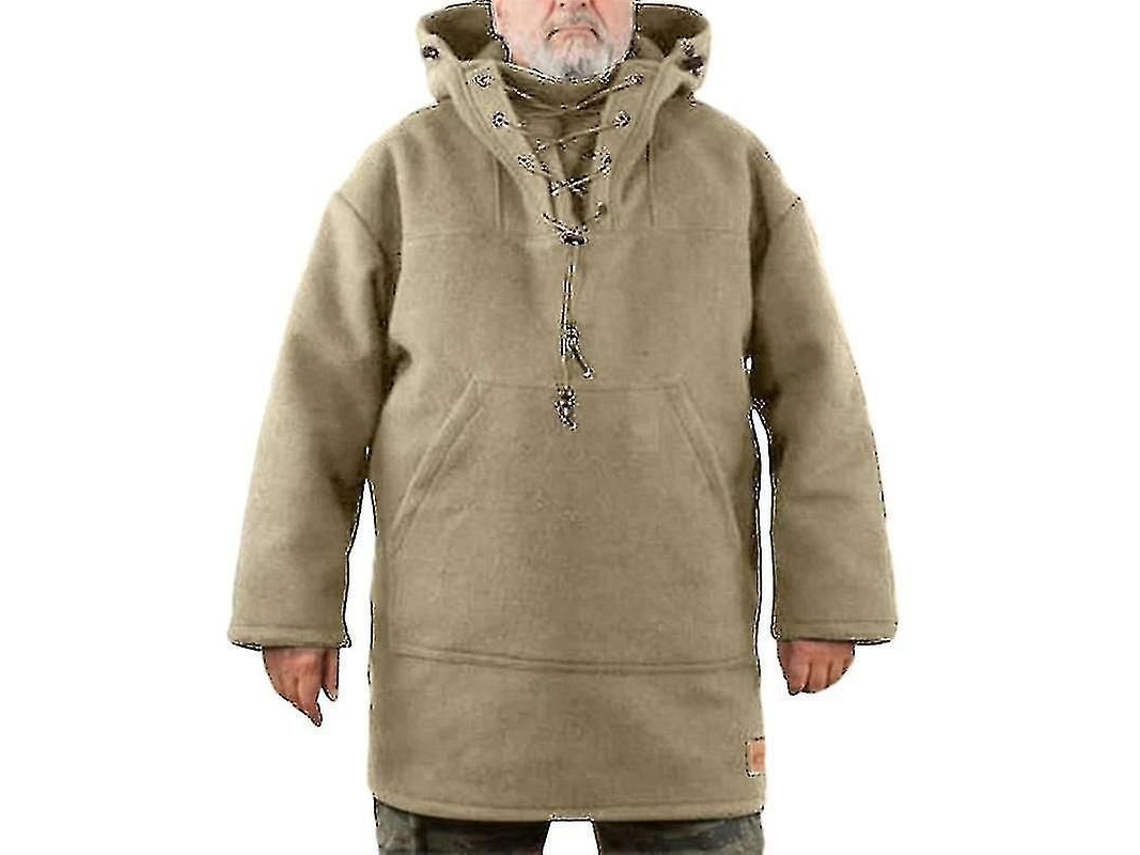 Fasst jaqueta de Invierno para Homem com Capuz de Lana e Sudadera