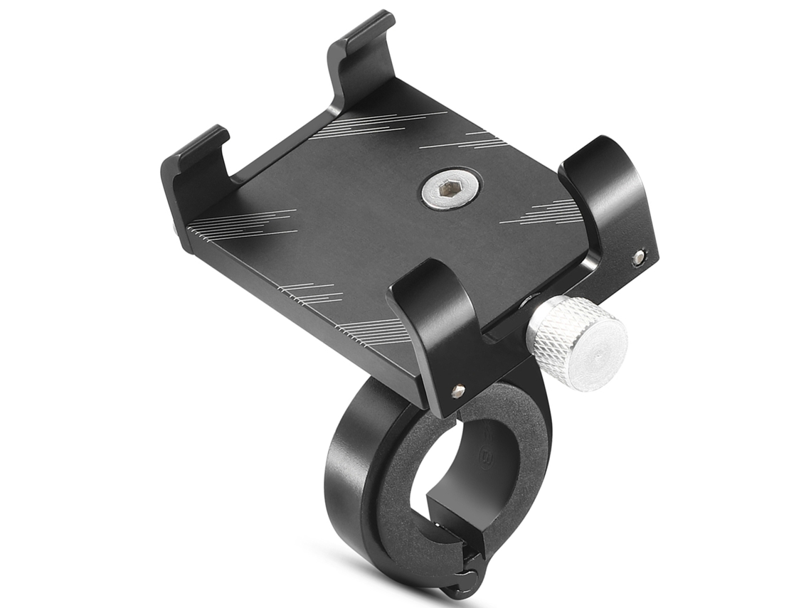 Suporte para Celular Bike Business, Ajustável, Alumínio, Guidão 22.2-31.8mm, Clip 55-100mm, 4-6.7 Polegadas