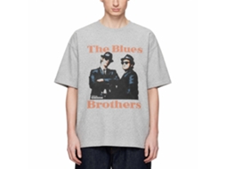 Rockinstone The Blues Brothers Movie Gray Adult T-shirt Size:s