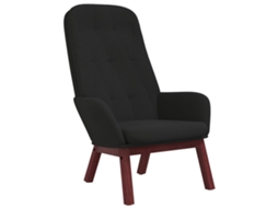 Relaxing Chair, Relaxing Chairs Vidaxl Preto Veludo