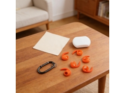 Crochê De Ouro Em Silicone Para Airpods Pro 3 ( 2025 ), Design Antiderrapante Para Esportes E Cursos, Ajuste