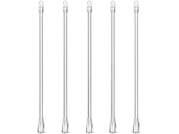 Conjunto De 5 Cordões Para Persianas Verticais, Peças De Reposição, Com Ganchos De Fixação, Conforme Mostrado Na Imagem, 43, 00 X 1, 10 X 1, 10 Cm