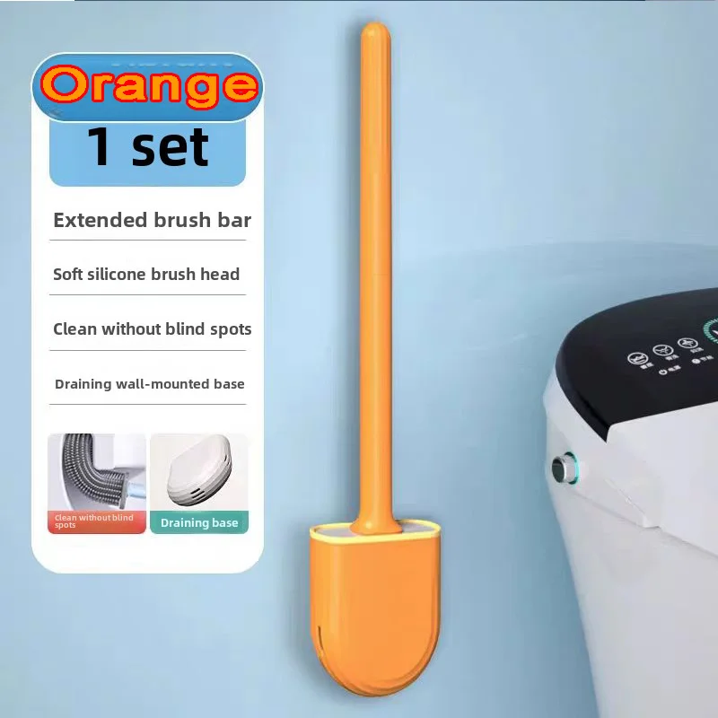 Escova Sanitária AQUAFORGE de Silicone para Parede com Instalação Fácil