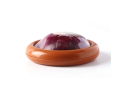 Recipiente de Almacenamiento Fresh Stretch Pod para Cocina Duradero Plástico Creativo Reutilizable Caja de Conservación Marrón