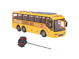 Ats ônibus de Controle Remoto com Luzes Led Simuladas para Crianças: Carro Elétrico Brinquedo, Presente de Aniversário