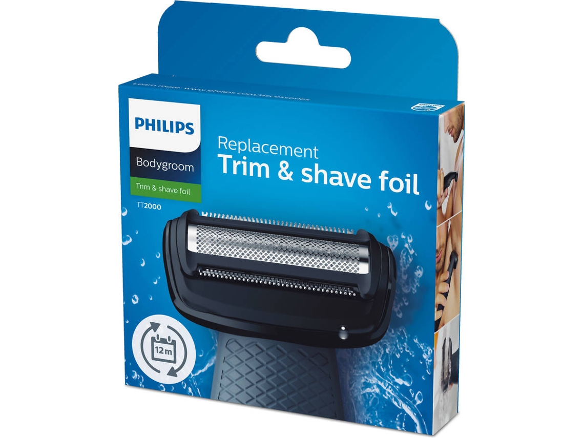 Cabeça de Corte de Máquina de Barbear PHILIPS TT2000/43 (Acessório para aparadores corporais)