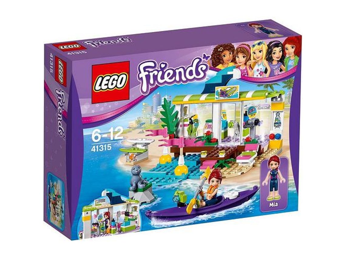 LEGO Friends: Loja de Surf de Heartlake - 41315 (Idade mínima: 6 - 186 Peças)