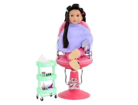 Cabeleireiro Nossa Geração Acessórios de Cabelo para Bonecas 6 Peças OUR GENERATION
