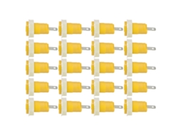 Laxiscreed Adaptador De Terminais De Banana Com Conexão Segura E Aterramento Seguro