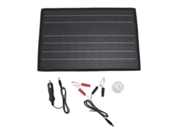 Painel solar Primerox 40w com carregador de 12v e suporte para duas portas USB tipo C de silício policristalino.