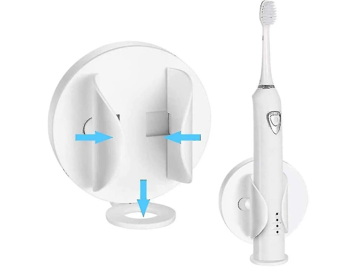Suporte Para Escova De Dentes Elétrica Por Gravidade, Com Trava E Liberação Automática.