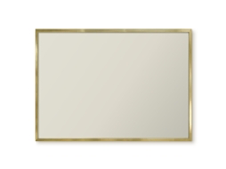 Magnetic Board Beige Pink For The Living Room Espelharte (70x50 Cm)