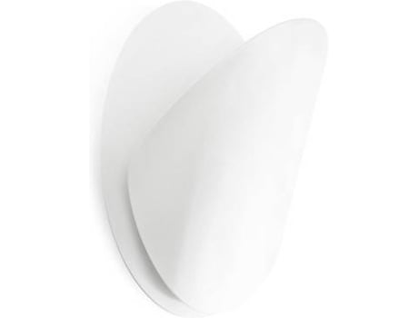 Aplique  Ovo P. (Branco - R7S - 75 W - Metal)