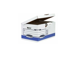 Caixas De Arquivamento Fellowes Maxi B Tampa Dobrável 100 Papelão Reciclado Formato A4