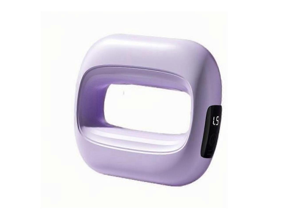 Massageador De Cintura Versátil Para Abdômen, Vibratório Ajustável, Cjy Roxo