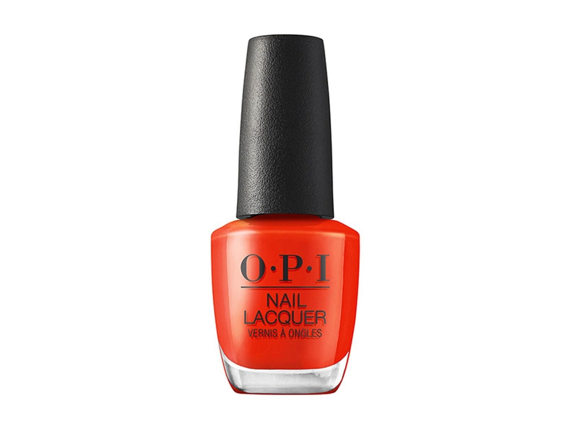 Esmalte Para Unhas - Opi - Qual É A Sua Atitude De Manicure? Totally Red-ical - Vermelho Alaranjado - Acabamento Cremoso - 15ml