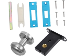Canight 1 Conjunto De Maçaneta Aço Inoxidável Sem Chave Para Portas Passagem, Corredores E Interiores Ideal Para