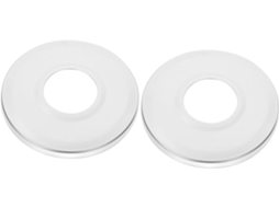Inoomp Kit de 2 Capas Protetoras para Escada de Piscina em Aço Inoxidável com Roseta, Fácil Instalação, Placas de CHABERLU