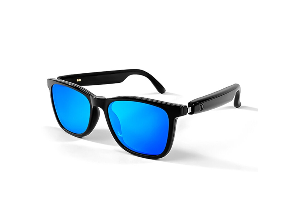 Óculos De Sol Inteligente Com Armação Magnética Azul Gs05 Mdug