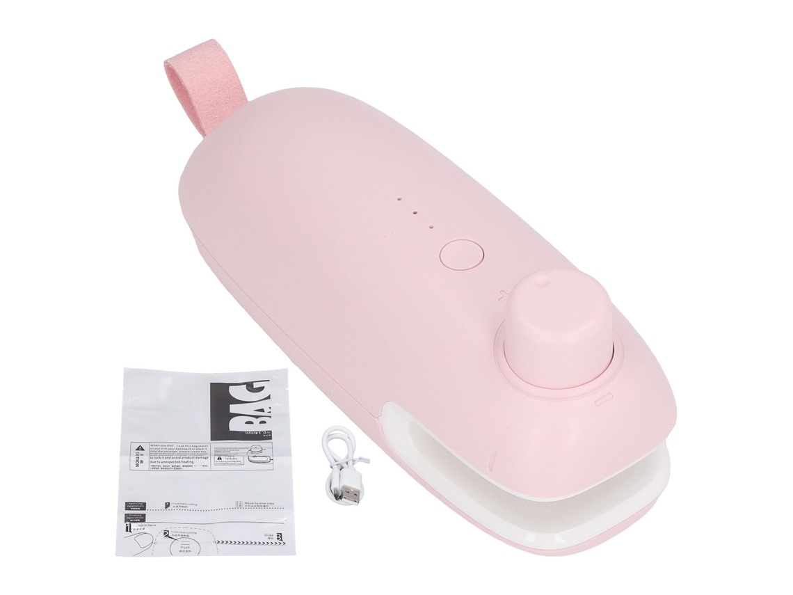 Laxiscreed Máquina De Selagem Usb Para Embalagens E Prendedores De Alimentos De Forma Rápida E Prática