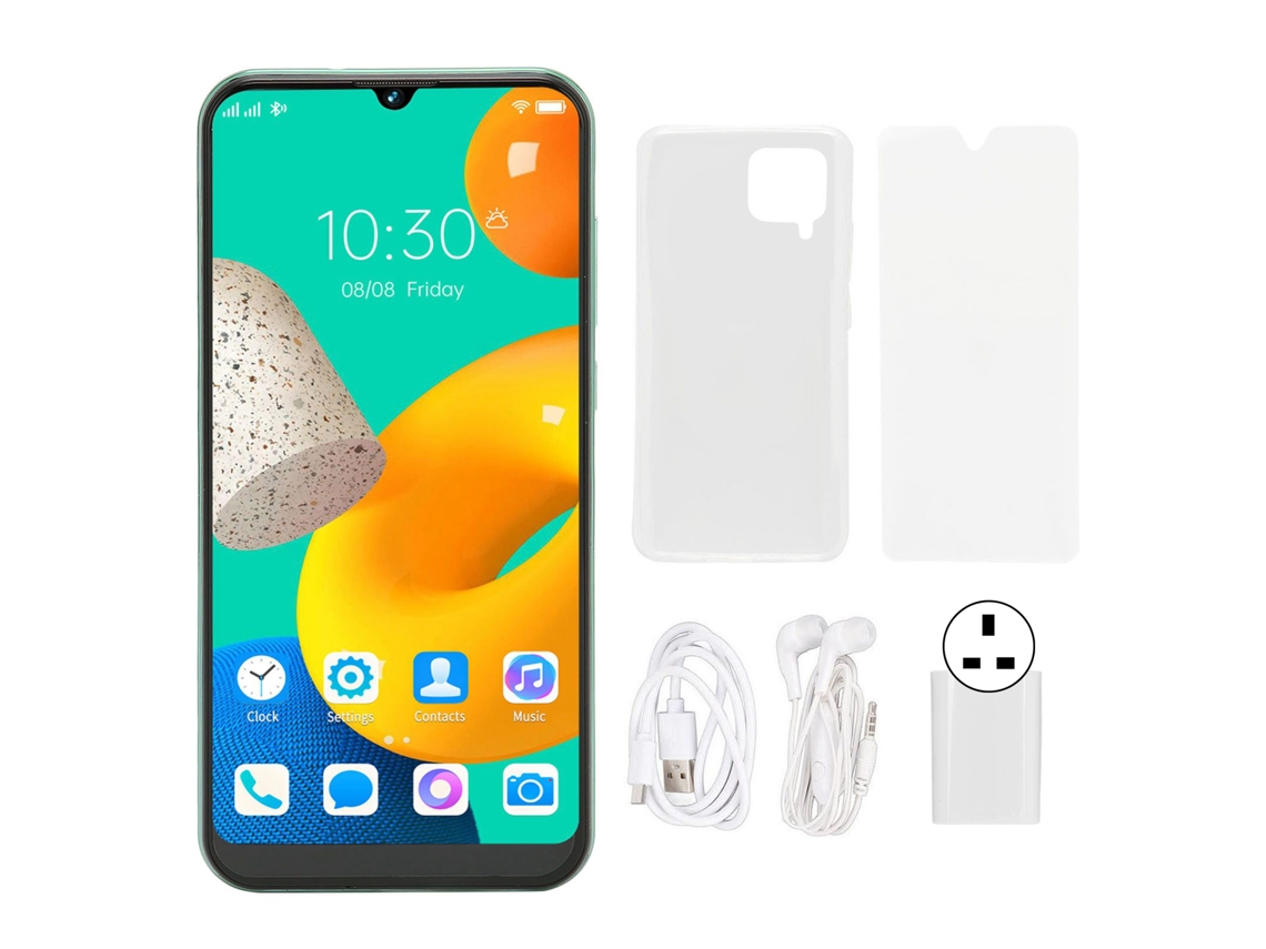 Desbloqueie O Smartphone Laxiscreed Com Tela Hd De 6.53" E Reconhecimento Facial De Forma Fácil E Segura
