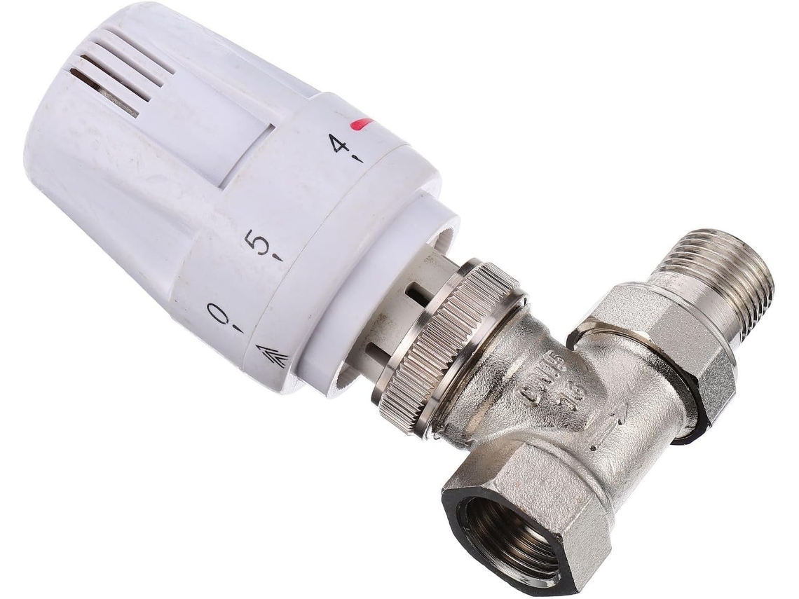 Termostato De Radiador De Latão Com 2 Unidades E Controle Independente.