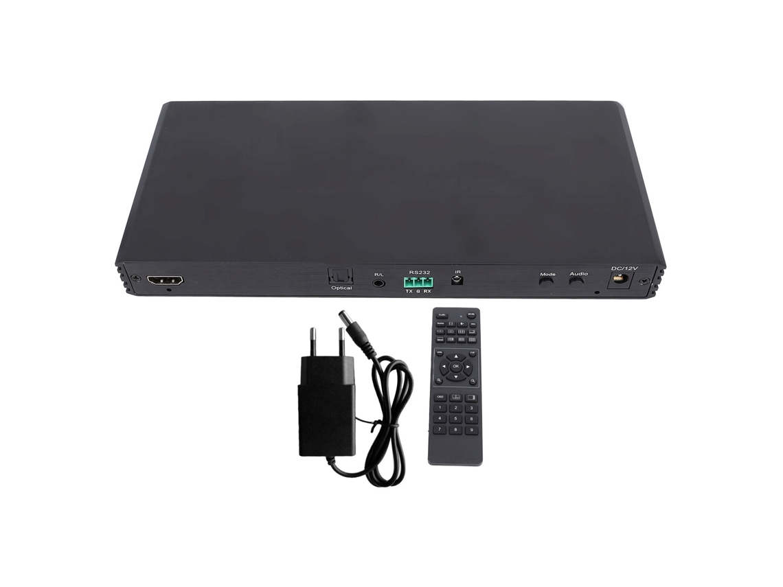 Multiviewer Switcher Suporta 4k 30hz Com Modo 10 Exibições