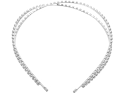 Tiara de casamento com strass, tiara de cristal, acessórios de cabelo para noivas, design de joias