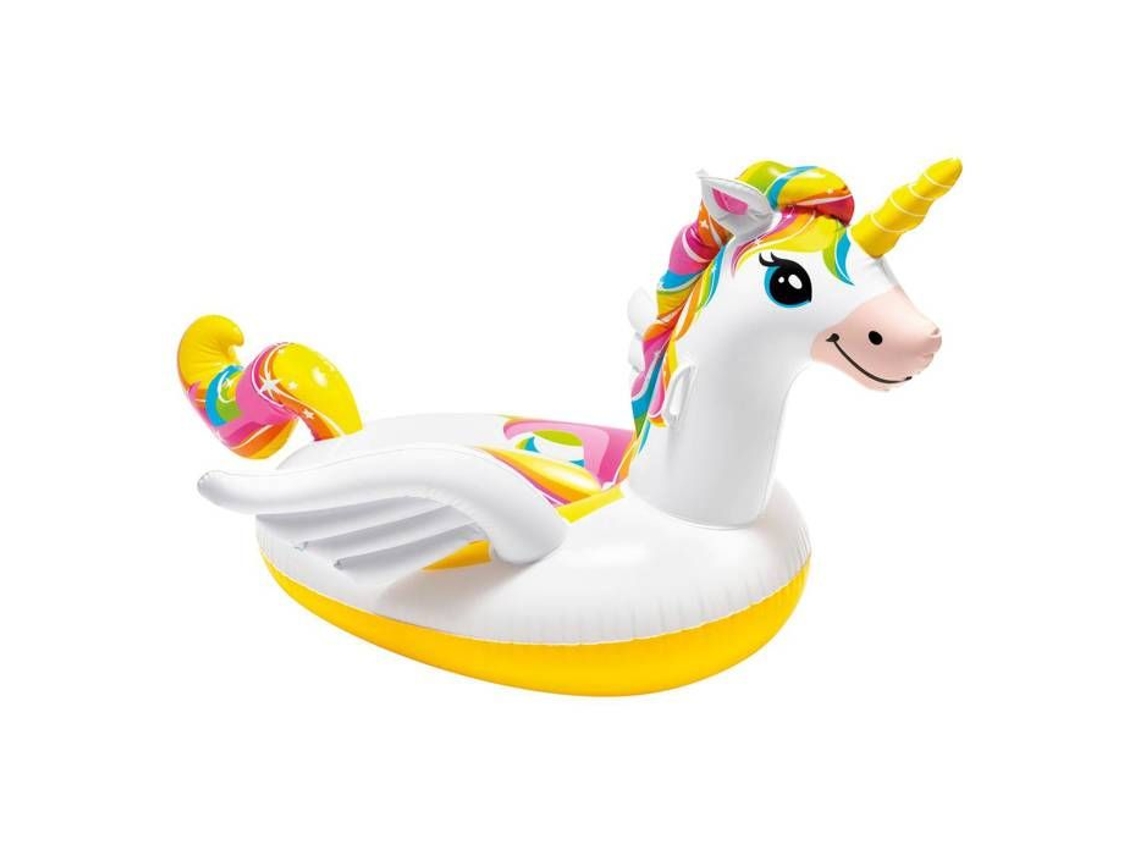 Boia Inflável Intex Magic Unicorn Ride On