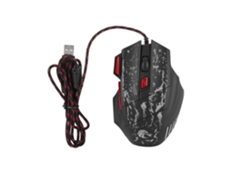 Rato E sports LAXISCREED 5 Niveis Dpi 1000 5500 Luz