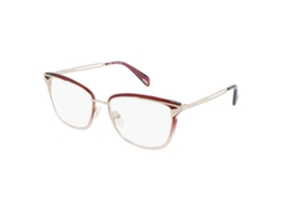 Armação de óculos feminina Police VPLA91-54300K (rosa - metal - Ø 54 mm)