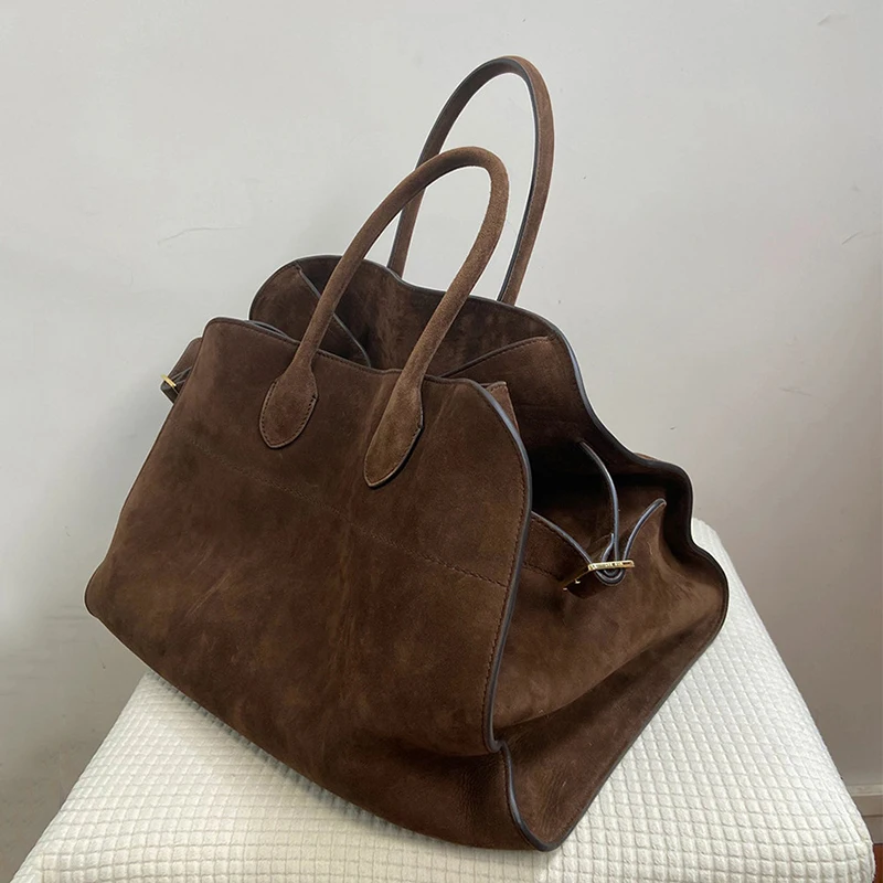 Bolsa AQUAFORGE Tote Coleção Outono Inverno, Sofisticada, Estilo Retrô, Grande Capacidade